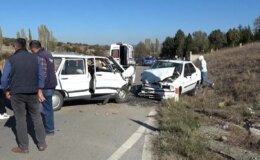 Kütahya’da Trafik Kazası: 4 Yaralı