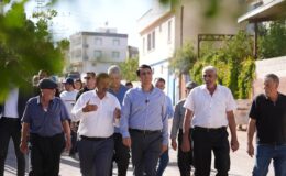 Başkan Yılmaz’dan Yukarı Arıl Mahallesi̇’ne Zi̇yaret