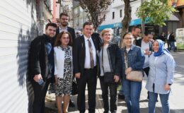 Başkan Erkan Aydın, Cuma Ziyaretlerinde Bu Hafta Maksem Mahallesi’nde Vatandaşlarla Buluştu