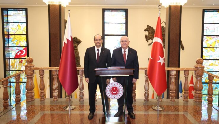 Milli Savunma Bakanı Yaşar Güler, Katarlı Mevkidaşı Al Sani ile Görüştü