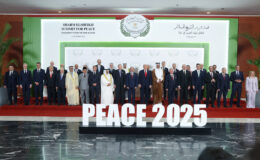 Cumhurbaşkanı Erdoğan, Şarm El Şeyh’teki Barış Zirvesi’nde Aile Fotoğrafında Yer Aldı