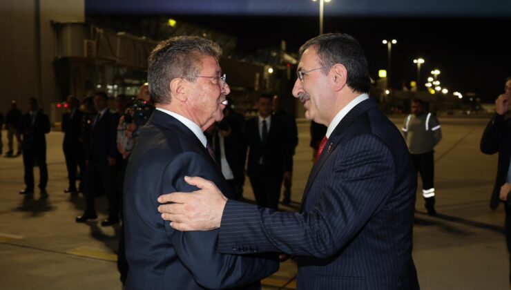 Cumhurbaşkanı Yardımcısı Cevdet Yılmaz, KKTC’nin 42’nci Yıl Dönümü Törenleri İçin Lefkoşa’da