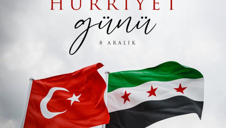 Cumhurbaşkanı Erdoğan’dan 8 Aralık Devrimi’nin 1’inci Yıldönümü Mesajı