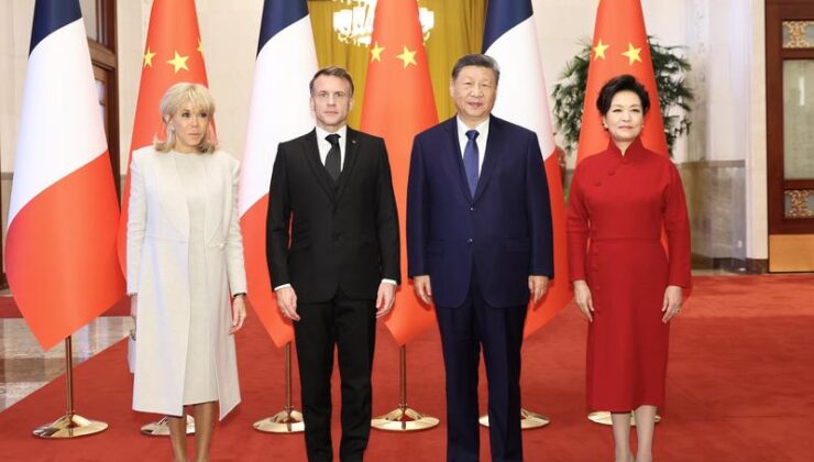 Şi Cinping ve Macron, Pekin’de Çin-Fransa İş Konseyi Toplantısının Kapanışına Katıldı