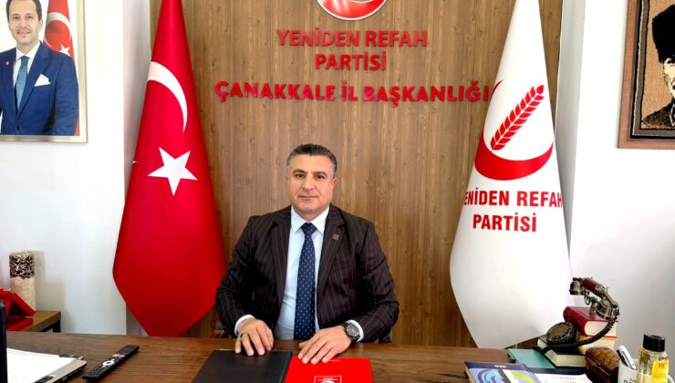 Yeniden Refah Partisi Çanakkale İl Başkanı Yüzbaşı’dan 8 Mart Mesajı: “Kadın Hayatın Mimarıdır”