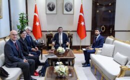 Cevdet Yılmaz, İsviçre Büyükelçisi Scheurer’i Kabul Etti