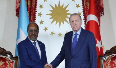 Cumhurbaşkanı Erdoğan, Somalili Mevkidaşı Mahmud ile İstanbul’da Bir Araya Geldi