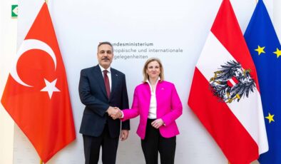 Bakan Fidan Viyana’da Mevkidaşı Meinl-Reisinger ile Görüştü