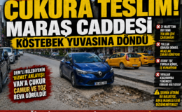ŞEHRİN KALBİ ÇUKURA TESLİM! MARAŞ CADDESİ KÖSTEBEK YUVASINA DÖNDÜ