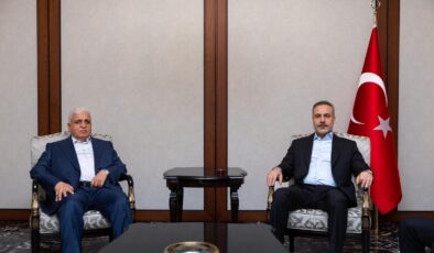 Dışişleri Bakanı Hakan Fidan, Haşdi Şabi Komisyonu Başkanı Falih el-Feyyad ile Görüştü