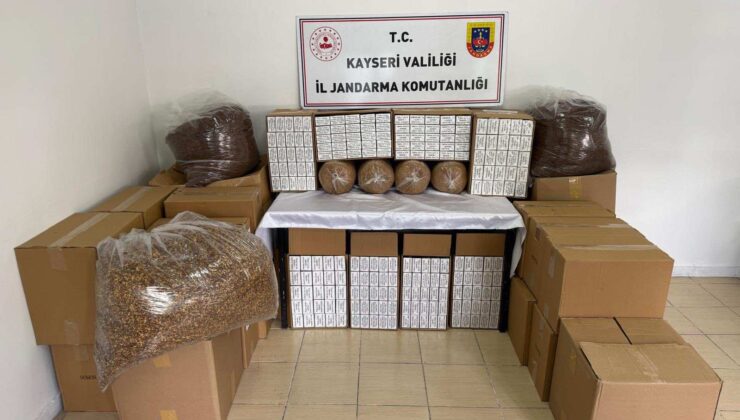 Kayseri’de Kaçak Tütün Operasyonu: 200 Kilo Tütün Ele Geçirildi