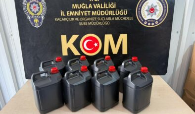 Muğla’da Dev Sahte İçki Operasyonu: 7 İlçede 475 Litre Etil Alkol Ele Geçirildi