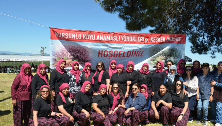 ANAMASLI YÖRÜKLERİ 9. KEŞKEK FESTİVALİ’NDE BULUŞTU.