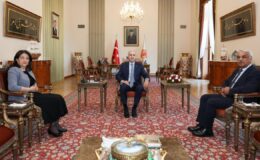 TBMM Başkanı Kurtulmuş DEM Parti İmralı Heyeti Üyelerini Kabul Etti