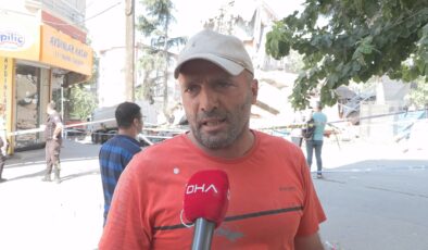 Bahçelievler’de Tahliye Edilen 4 Katlı Bina Çöktü: Bitişiğindeki Bina da Yıkıldı