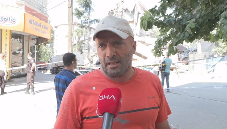 Bahçelievler’de Tahliye Edilen 4 Katlı Bina Çöktü: Bitişiğindeki Bina da Yıkıldı