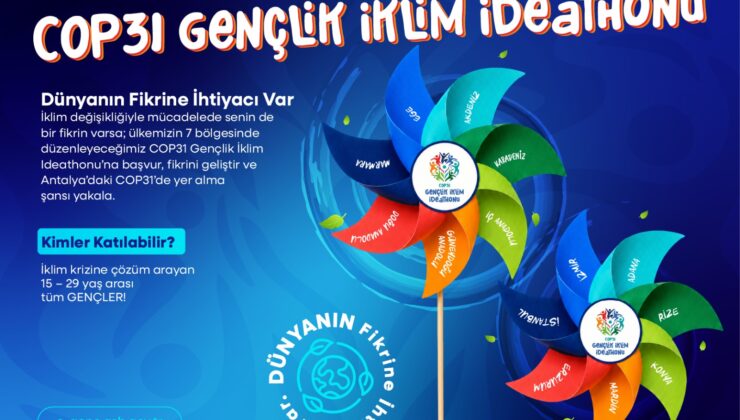 Bakan Bak’tan Gençlere Çağrı: COP31 Gençlik İklim Ideathonu Başvuruları Başladı