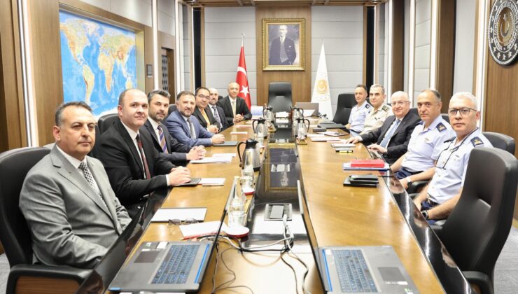 Milli Savunma Bakanı Yaşar Güler TUSAŞ Heyetini Kabul Etti