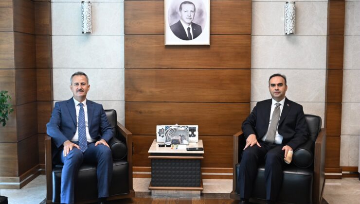 Bakan Kacır Savunma Sanayii Başkanı Görgün’ü Kabul Etti