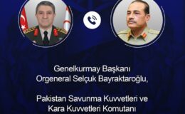 Genelkurmay Başkanı Orgeneral Bayraktaroğlu Pakistanlı Mevkidaşı İle Görüştü