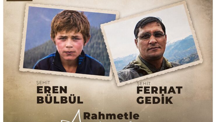 Eren Bülbül Ve Ferhat Gedik Şehadetlerinin 9. Yılında Anıldı