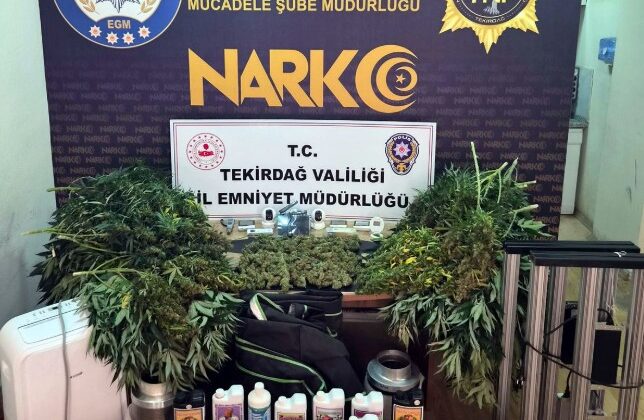 Çorlu ve Çerkezköy’de Uyuşturucu Operasyonu: 7 Şüpheli Tutuklandı